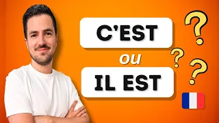 ⚠️ How to use C'EST and IL EST in French?