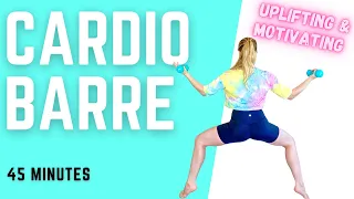 45 MINUTE CARDIO BARRE - At Home Workout/No Equipment