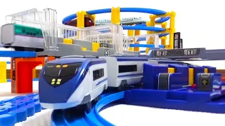 Plarail Japanese Trains JR, Shinkansen and Thomas the Tank Engine Video for kids.