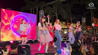 BINI performs 'Karera' at their Market! Market! mall show