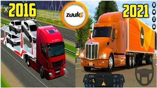 Evolution Of All Zuuks Truck Simulator Games (2016 - 2021)