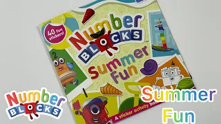 Numberblocks book ~ Summmer Fun ~ 1️⃣2️⃣3️⃣