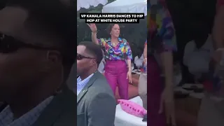 Kamala Harris’ Viral Dance Video At White House Party #shorts