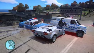 Lamborghini Countach Police Pursuit (New York 1980s)