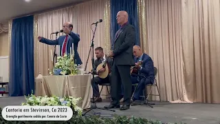 CANTORIA Bruno Oliveira e José Ribeiro nas Festas de STEVINSON 2023 Ca (excelente desafio)