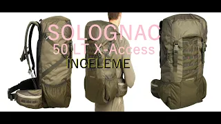 SOLOGNAC X-Access 50 LT Bushcraft Camp Çantası İnceleme...