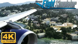 Microsoft Flight Simulator 2020 *4K* ULTRA GRAPHICS LANDING At Corfu Airport