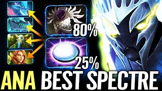 ANA SPECTRE Carry 105% DMG Reflect — Blade Mail + Aghanim Simple Build Counter Leshrac Dota 2 Pro