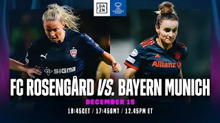 Rosengård vs. Bayern München | UEFA Women’s Champions League 5:a Gruppspelsomgången Hela Matchen