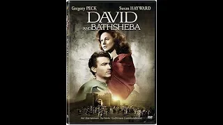 David and Bathsheba (last Scene - Gregory Peck) David Restored