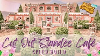 How To Make A Cut Out Standee Café - Speed Build // Animal Crossing New Horizons