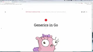 Go Code Club: Generics