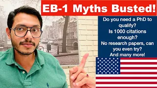 EB-1 Myths Busted | Did you know? | Meet Praneet #eb1 #immigration #greencard #usa #uscis