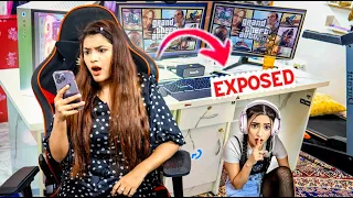 I Hid In My Gaming Room 🎮 For 24 Hours Challenge *SHE HAD NO IDEA* 😱 | SAMREEN ALI