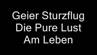 Die Pure Lust Am Leben