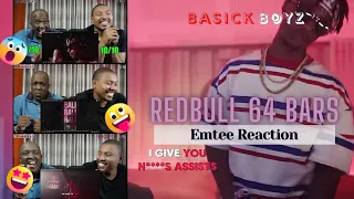 Emtee ft Bali By Red Bull 64 Bars| YFM TV-REACTION