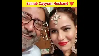 Zainab Qayyum Husband Real Life 😍 #youtubeshorts #viral #shortsfeed #trending #voiceharpal #shorts