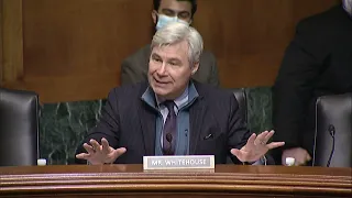 Sen. Whitehouse Questions Witness from the Department of Justice on FOIA and Congressional Oversight