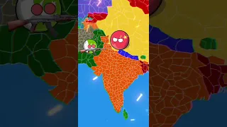 🇮🇳India's strongest allies #countryballs #war #viral #geography #shorts
