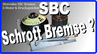 Die Mercedes SBC Bremse sensoric brake control Probleme und Lösungen