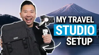 What's in my TRAVEL CAMERA BAG? Mobile Studio Tour Edition 2023
