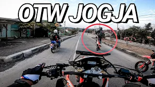 CRF SUPERMOTO GAS TOURING KE JOGJA