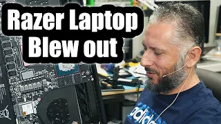 High End Razer Blade RZ09 Laptop Repair. Another Shop Refused to Fix.