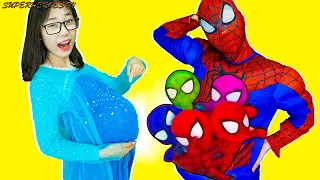 Spider Man X Warriors Nerf Guns Pregnancy + More Stories | Compilation Best Nerf Guns Movies