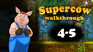 Supercow 4-5 (Boss 1) | Супер Корова 4-5 (1-ый Босс)