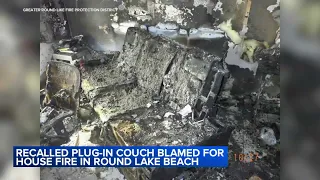 Recalled recliner may have sparked house fire: 'Unplug it immediately'