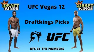 UFC Vegas 12 | Hall vs Silva Draftkings Picks