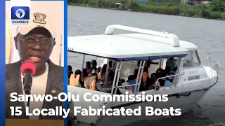 Gov Sanwo-Olu Commissions 15 Locally Fabricated Boats