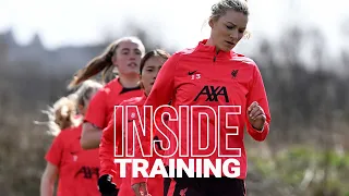 Inside Training: Possession & shooting drills ahead of Goodison Park visit