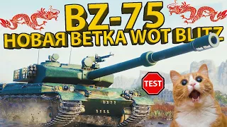 BZ-75 - ТЕСТ НОВОГО КИТАЙСКОГО МОНСТРА 10 УРОВНЯ В BLITZ!