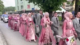 Students graduated from Islamic School in Bosna