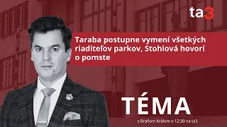 Taraba postupne vymení všetkých riaditeľov parkov, Stohlová hovorí o pomste