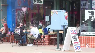 Downtown SLO businesses seeing heavy foot traffic before storm arrives Sunday