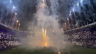 Retour du Collectif Ultra Paris (CUP) PSG 5-0 Metz | Remise trophée ligue 1 et hommage à Di Maria