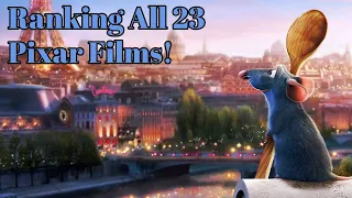 Ranking All 23 Pixar Films From Least to Most Favorite! (w/ Onward and Soul)