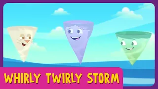 🟠 WHIRLY TWIRLY STORM - Full Episode l Earth To Luna!