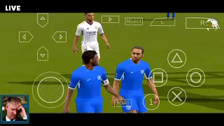 efootball 2024 ppsspp android real Madrid vs Chelsea gameplay