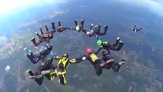 05/16/2016 - Christophe Nelis' 500th Skydive at skydive Schaffen (PCV)