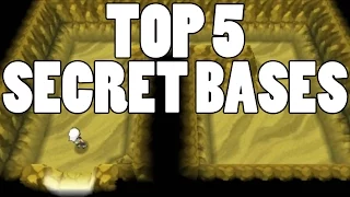 "Top 5 Secret Bases" - Best Secret Base Locations / Largest Secret Bases ORAS