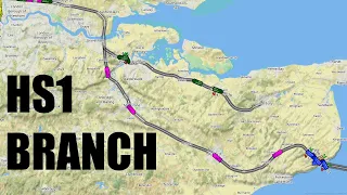 HIGH SPEED 1 (HS1) BRANCH - UK Rail PLC #17 | NIMBY Rails Gameplay