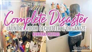 2022 EXTREME LAUNDRY ROOM DECLUTTER WITH ME! LAUNDRY ROOM DEEP CLEAN DECLUTTER & ORGANIZE WITH ME