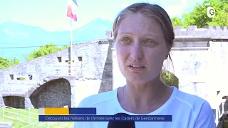 Reportage - Entrainement des cadets de la gendarmerie