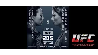 UFC 205 JEDRZEJCZYK VS KOWALKIEWICZ