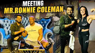 Meeting RONNIE COLEMAN !! 8X Mr.Olympia | DAN JR VLOGS