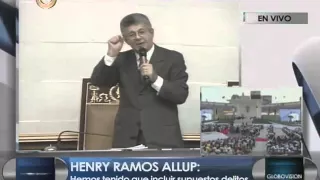 Ramos Allup: Van salir del poder de manera democrática, pacífica y electoral