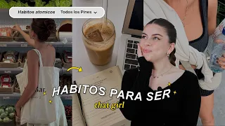 Hábitos REALISTAS ✨🍀 para tener un Glow up y ser ESA CHICA